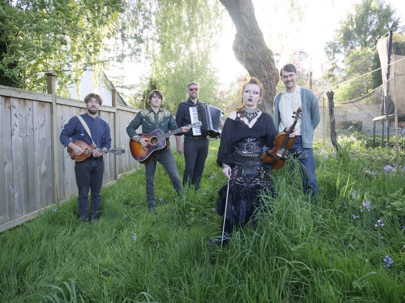 The Hounds of Cuchulain performing live, full band on stage